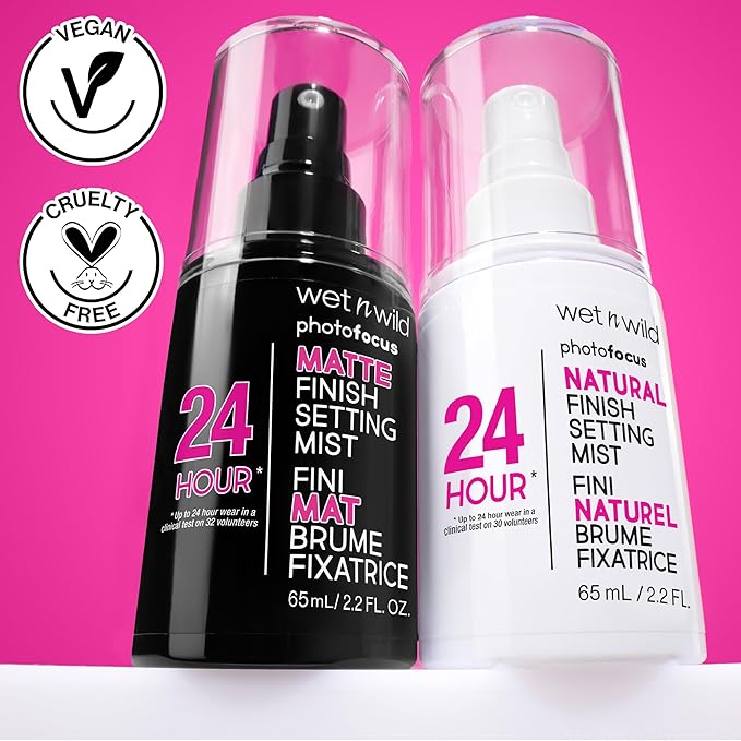 Wet n Wild Photo Focus Matte Finish Setting Mist, Matte - clear-FemmiqueWomen