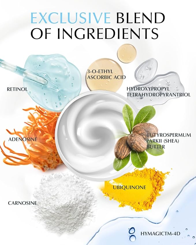 EnaSkin Retinol Cream for Wrinkles: Face Neck Collagen Cream for Tightening Skin - Anti Aging Facial Moisturizer Day and Night for Women and Men 1.7 Fl OZ-FemmiqueWomen