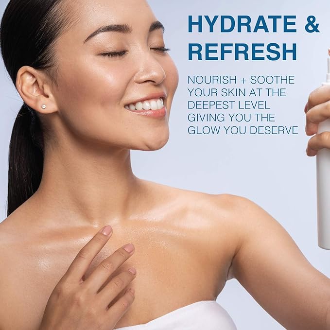 | Face & Body Mist Spray - Hydrating Coconut Water With Moisturizing Hyaluronic Acid | Instant Cooling, Conditoning, Hydrating | 8 FL OZ-FemmiqueWomen