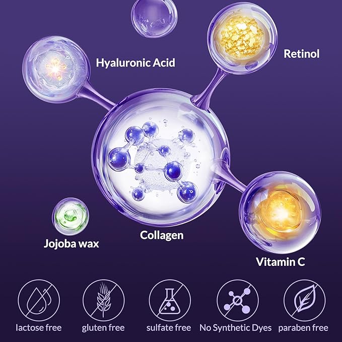 Neck Firming Cream, Wrinkle Cream for Women, Retinol Moisturizer with Collagen and Hyaluronic Acid for Neck, Face and Décolleté, 1.76 fl oz-FemmiqueWomen