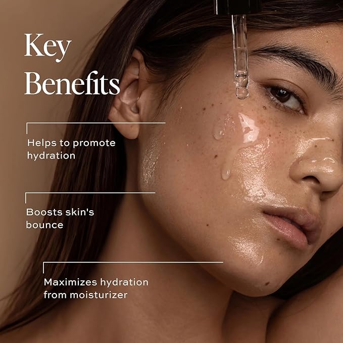 DIME Beauty Hyaluronic Acid Serum, Ultra Hydrating Face Serum with Pure Hyaluronic Acid, 1 oz / 30 ml-FemmiqueWomen