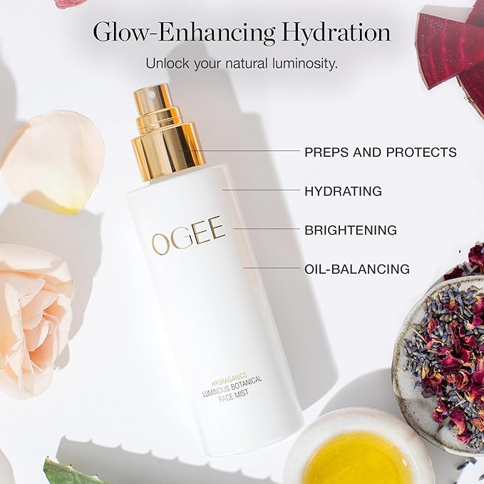Ogee Rose Botanical Face Mist – Hydrating Organic Vegan Facial Mist, 90ml-FemmiqueWomen