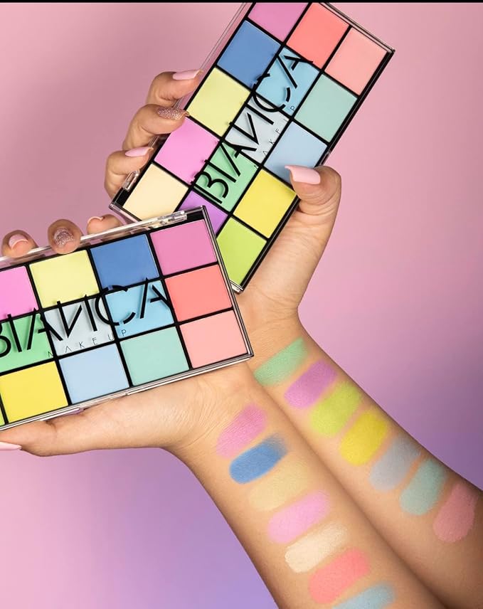 15 Colors Eyeshadow Palette | Versatile Range for Unlimited Eye Looks. (Pastel)-FemmiqueWomen