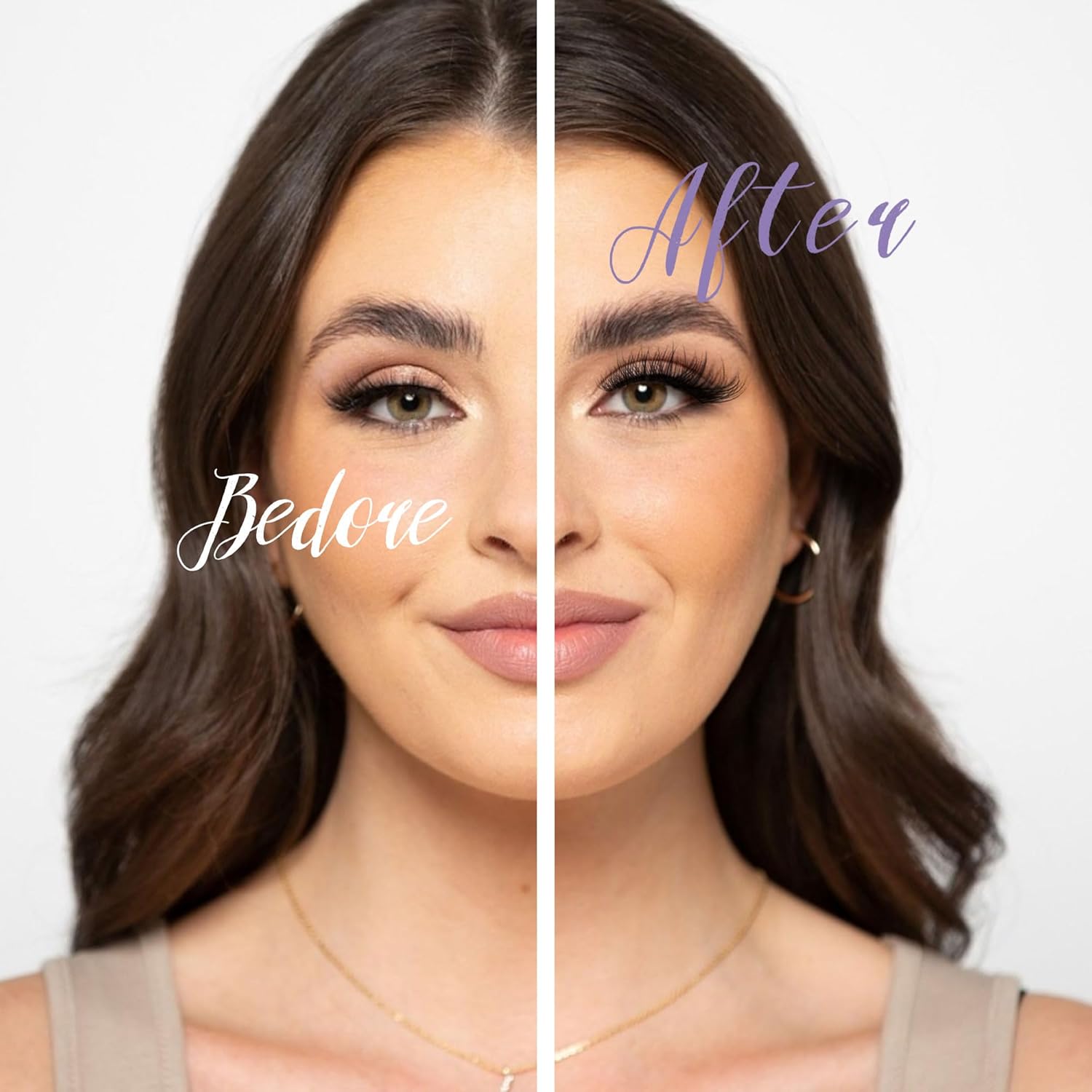 GAQQI Lash Clusters, GQ03 False Eyelashes DIY Lash Extensions C Curl 168PCS Cluster Lashes 14MM, Wispy and Natural Lash Wisps (GQ03,14mm,C Curl)-FemmiqueWomen