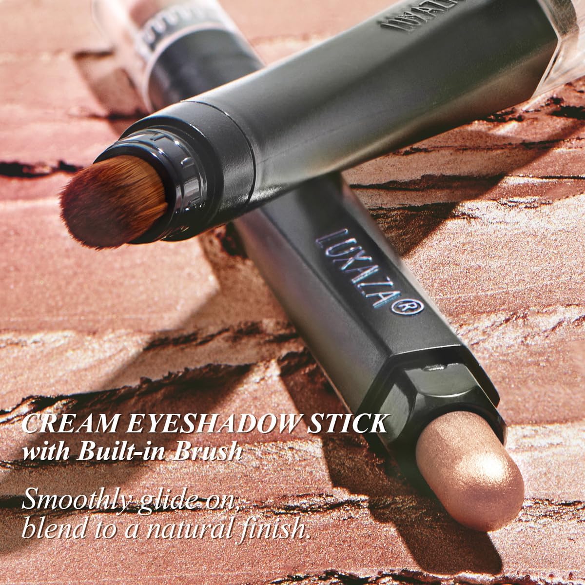 10PCS Neutral Eyeshadow Stick Makeup Set, Matte Cream Eye Shadow Eyeliner Brightener Pencil Crayon - J1 Mint Chocolate-FemmiqueWomen