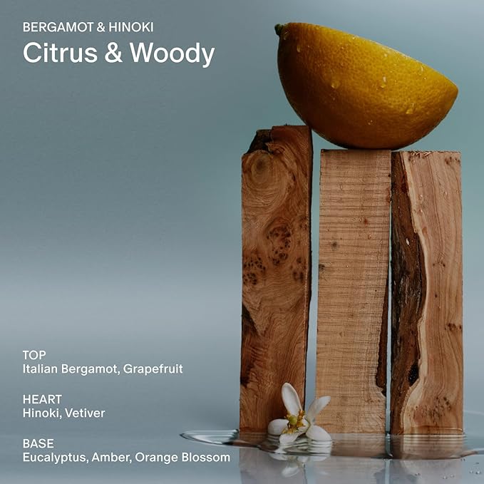 Salt & Stone Body Lotion for Women & Men| Scented Daily Body Lotion | Hydrates, Nourishes & Softens Skin | Restores Dry Skin | Fast-Absorbing | Cruelty-Free & Vegan (450 ml) (Bergamot & Hinoki)-FemmiqueWomen