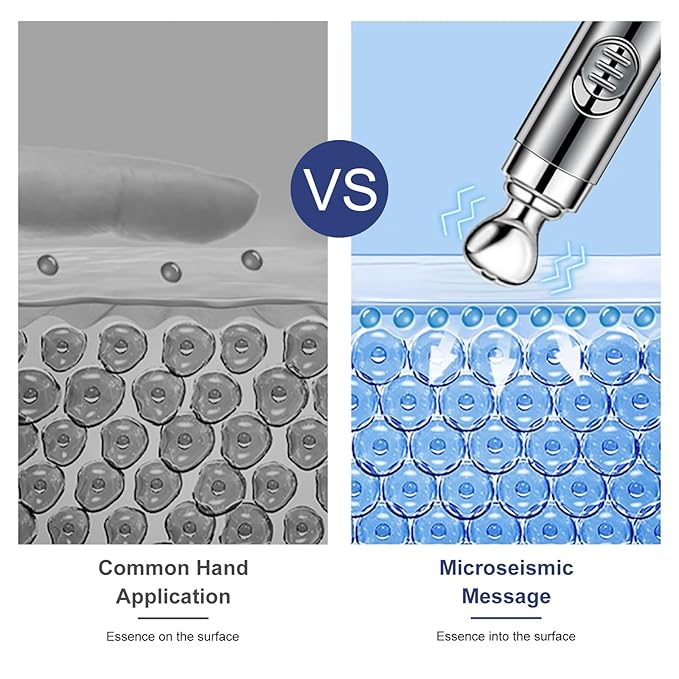 20g Eye Cream with Electric Massage, Moisturizing Anti-Wrinkles Eye Cream, Anti Aging Eye Cream for Dark Circles and Puffiness, Results in 3-4 Weeks to Reduce Fine Lines-FemmiqueWomen