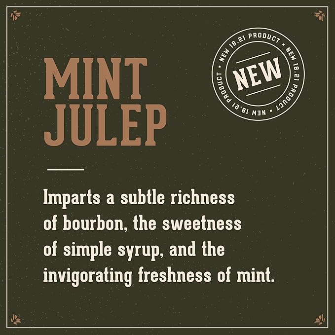 18.21 Man Made Lip Balm - Mint Julep Flavor, Lip Protectant Hydrates & Moisturizes with Beeswax, Cocoa Butter & Vitamin E - For chapped and dry lips-FemmiqueWomen