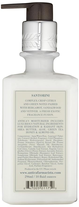 Antica Farmacista Body Moisturizer - Moisturizing Scented Lotion - Premium Body Moisturizer - Luxury Gift for Women & Men - Hand & Skin Hydration - Santorini, 10 Fl Oz-FemmiqueWomen