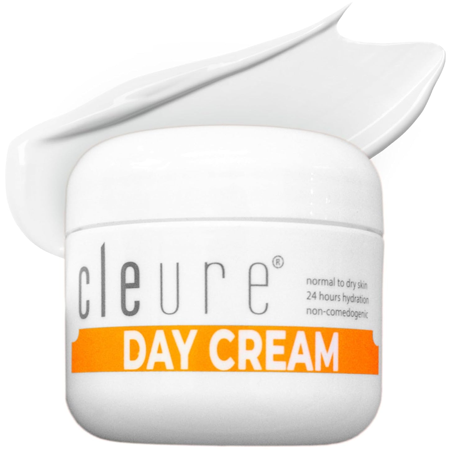 Cleure Anti-Aging Day Cream & Facial Moisturizer w/Pure Shea Butter for Sensitive Skin - Fragrance Free, Gluten, Salicylate and Paraben Free (2 oz, Pack of 1)-FemmiqueWomen