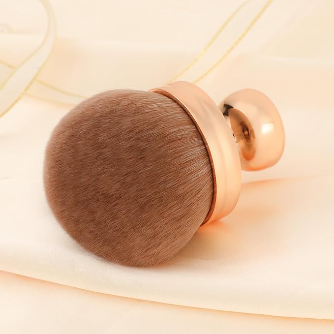 docolor Extra Large Body Makeup Brush For Self Tanner, 3 Inch Width Self Tanning Blend Brush, Soft synthetic hair, Powder, Foundation, Blusher, Bronzer, Face and Body Brush Gift box-FemmiqueWomen