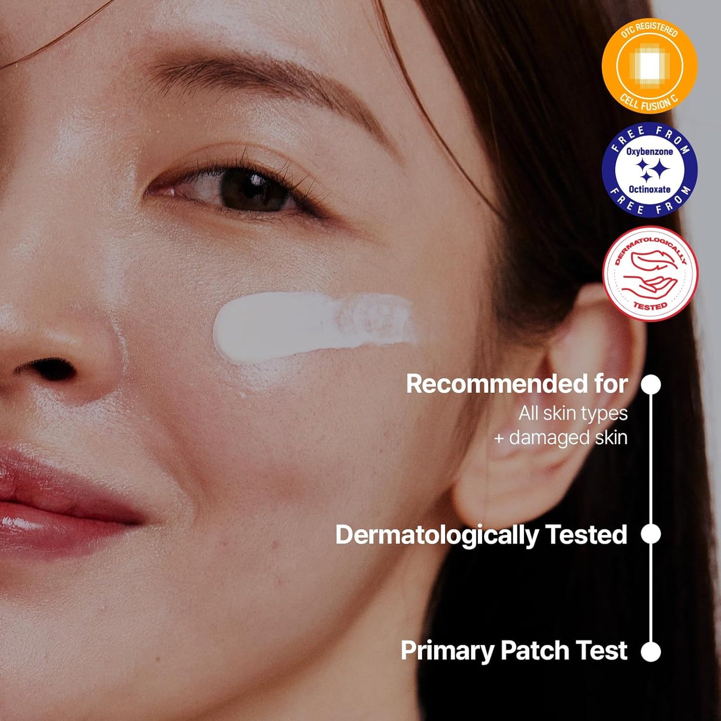 Cell Fusion C Aquatica UV Defense Face Sunscreen SPF 50, No White Cast, Hydrating SPF Moisturizer with PDRN, 50ml / 1.69 fl.oz-FemmiqueWomen