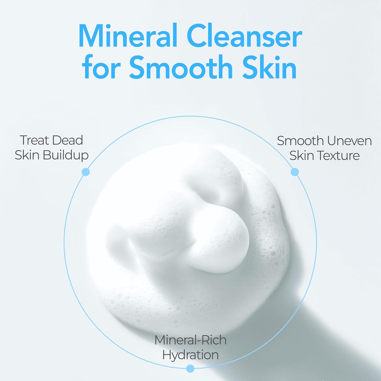 Dr.Deep All in One Cleansing - Korean Foaming Facial Cleanser for Bumpy Skin & Blackheads, Makeup Removing Cleanser & Gentle Face Wash for All Skin Types - 5.07 fl. oz-FemmiqueWomen