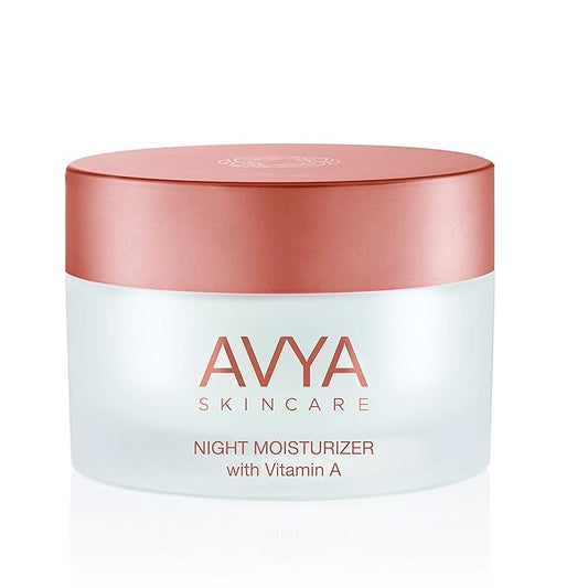 AVYA Night Moisturizer (1.7oz) - Advanced Ayurvedic Skincare/Retinol Cream with Antioxidants/Reduces Fine Lines and Wrinkles-FemmiqueWomen