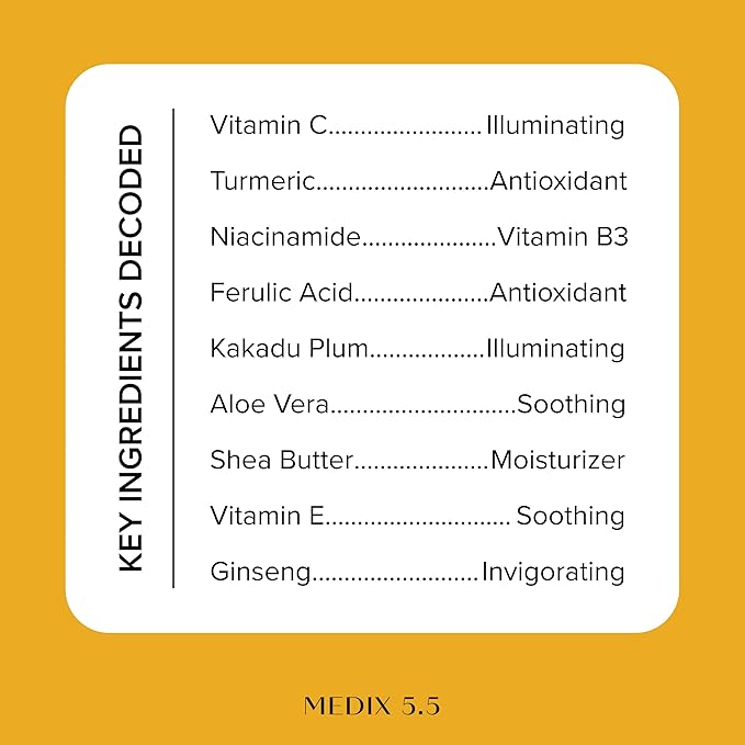 Medix 5.5 Vitamin C Cream Face Lotion & Body Lotion Moisturizer | Anti Aging Skin Care Firming & Brightening Cream Diminishes The Look Of Uneven Skin Tone, Age Spots, & Sun Damaged Dry Skin, (2-Pack)-FemmiqueWomen