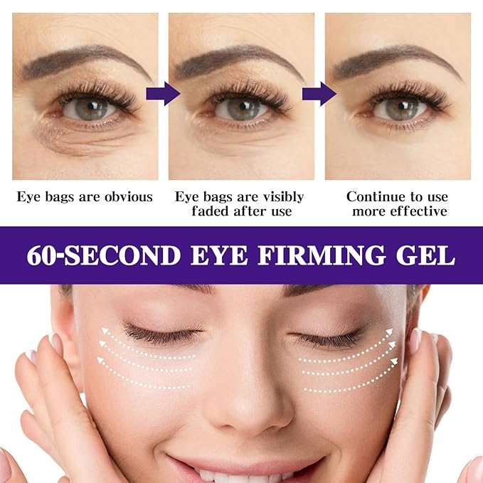 2PCS 60-Second Eye Effects Age-Defying Tinted Firming Gel, 60 Second Eye Firming Gel, Firming eye skin, Reduce Eye Skin Problems-FemmiqueWomen