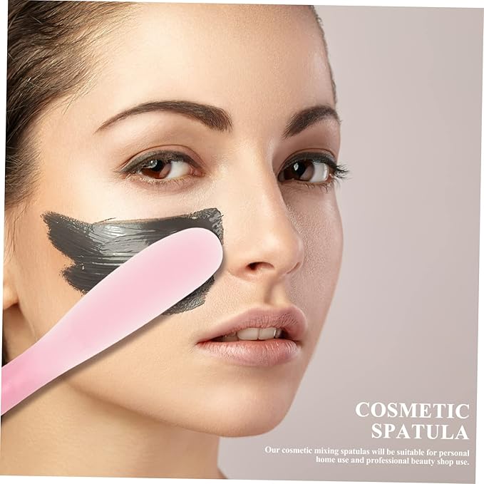 10pcs Tool Stick Makeup Spatula Cosmetic Plate Mixer Cosmetic Mixer Silicone Stirring Tools Beauty Spatula Makeup Plate Spatula Makeup Mixing Tool Makeup Mixer Tool-FemmiqueWomen