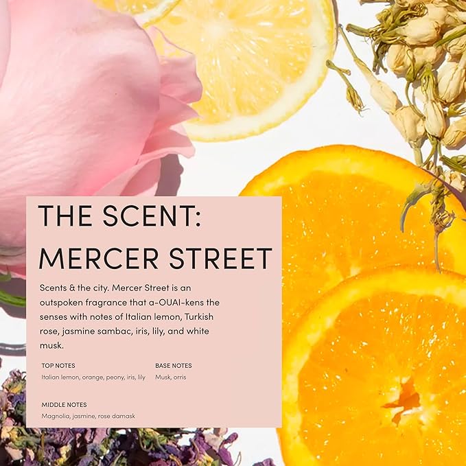 OUAI Thick Shampoo - Moisturizing Shampoo with Keratin, Marshmallow Root, Shea Butter, Avocado Oil for Thick Hair - Strengthens & Hydrates Strands - Paraben, Phthalate & Sulfate Free (10 Fl Oz)-FemmiqueWomen