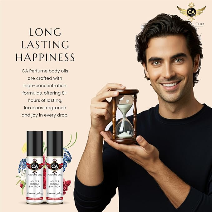 CA Perfume Impression of Legend For Men Fragrance Body Oil Dupes Attar Roll-On 0.3 Fl Oz/10ml-X1-FemmiqueWomen