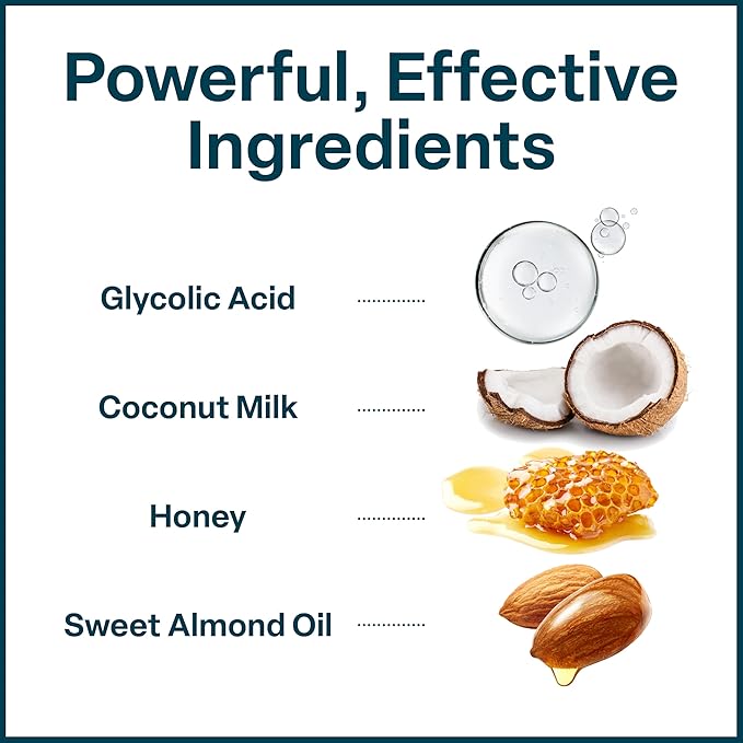 QRxLabs Glycolic Acid Face Wash – Gentle Exfoliating Gel Cleanser for Smoother Looking Skin – Helps Improve Texture & Hydration – Ideal for Blemish-Prone Skin and Ingrown Hairs – 6 oz-FemmiqueWomen