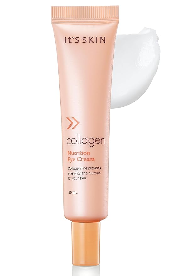 It'S SKIN Collagen Nutrition Eye Cream - Eye Bag Cream Eye Care w/Collagen | Korean Eye Cream for Dark Circles and Puffiness | Beauty & Personal Care Under Eye Cream for Puffiness and Bags 0.88 oz-FemmiqueWomen