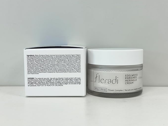 Edelweiss Face Cream for Women and Men – Korean Night Moisturizer with 30% Edelweiss Extract (Natural Power), Deep Hydration for Dry Skin (Advanced Barrier Care)-FemmiqueWomen