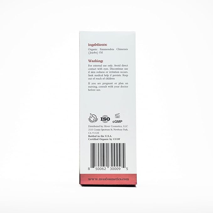 Organic Jojoba Oil, Cold Pressed Jojoba Oil for Face, Skin Care, and Hair Care, USDA Certified Organic 100% Pure, Hexane Free, 2 Fl Oz.-FemmiqueWomen