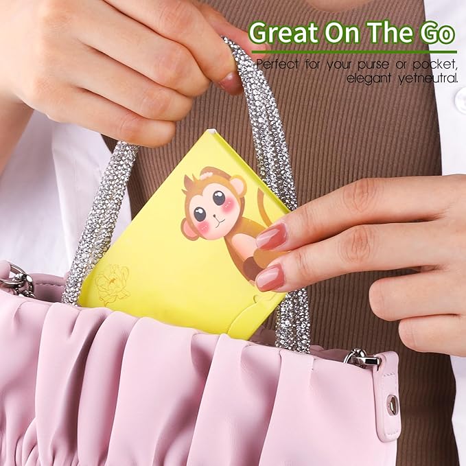 300 Sheets Blotting Paper, HNYYZL Oil Absorbing Sheets for Oily Skin, Oil Control for Face, Makeup Blotting Paper, Natural Oil Absorbing Facial Blotting Sheets for Oily Skin Care (Pack of 3)-FemmiqueWomen