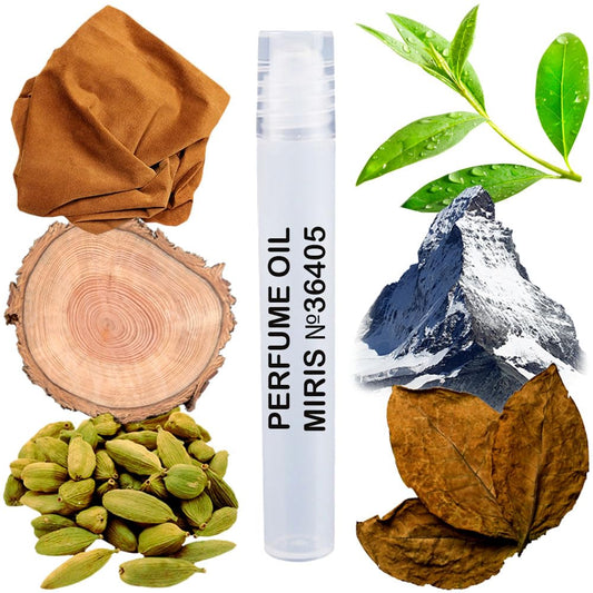 MIRIS Perfume Oil No. 36405, Inspired by Montabaco, Long-Lasting Unisex Roll-On For Women and Men, Rollerball 0.34 Fl Oz / 10 ml-FemmiqueWomen