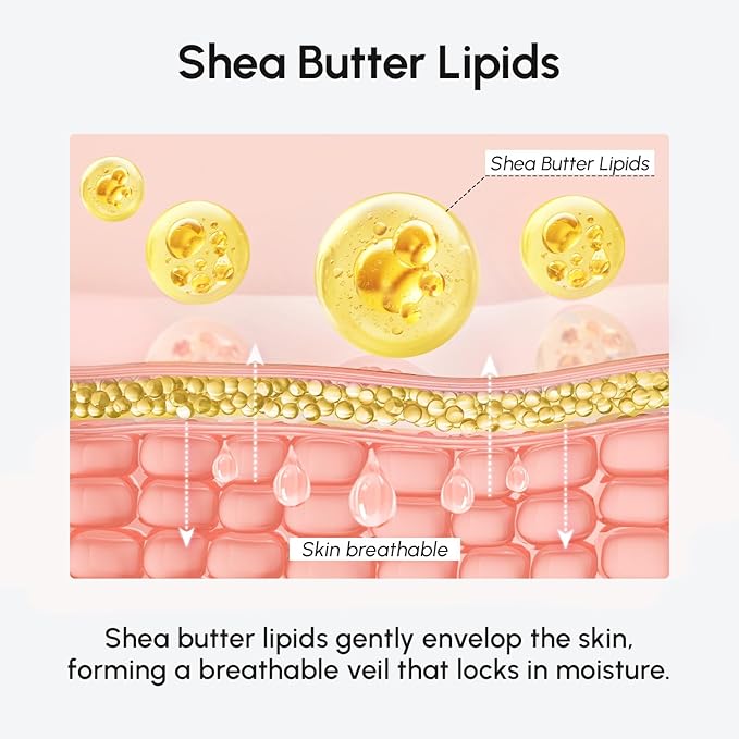 MAREE Moisturizer Body Butter Mousse - Whipped Body Butter for Women Smell Good - Facial Moisturizer for Dry Skin - Face Hand Body Cream for Women & Men with Marine Collagen, Shea Butter & Argan Oil-FemmiqueWomen