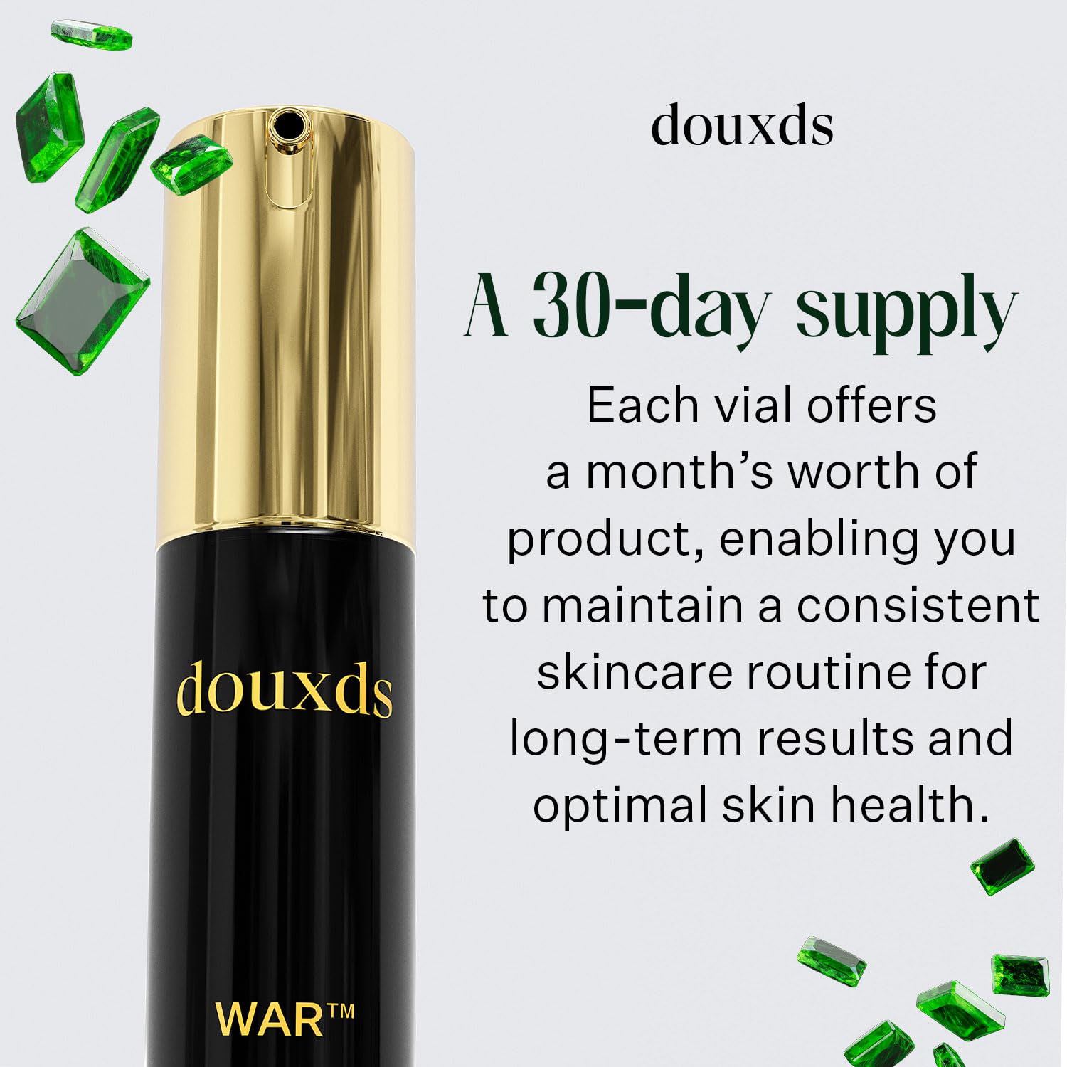 douxds WAR™ Detox Face Wash, Pore Cleaner Aloe Vera, Natural Skin Care Charcoal Face Wash, Men's Skin Care, Acne Treatment For Face, Ingrown Hair, 50 ml-FemmiqueWomen