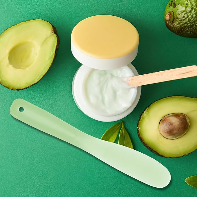 10pcs Tool Stick Makeup Spatulas Makeup Scoop Cosmetic Scoop Sampling Spatula Cosmetics Mixing Spatulas Cosmetic Applicator Spoon Large Mixing Spoon-FemmiqueWomen