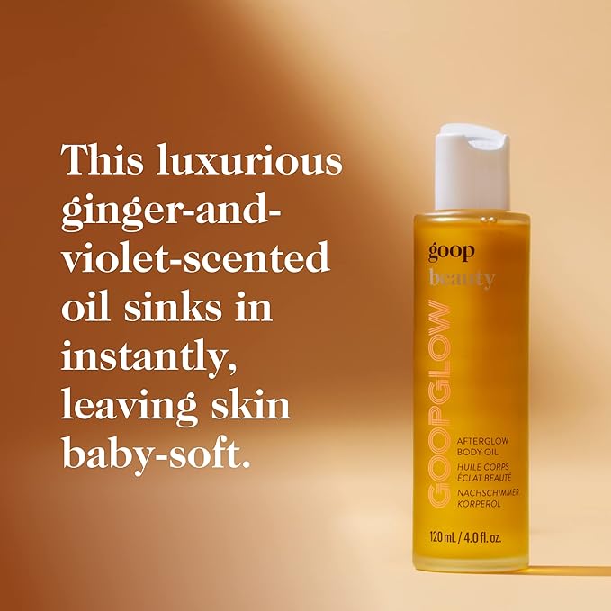 goop Beauty Body Oil | Moisturizer for Dry Skin | Kakadu Plum & Sea Buckthorn Oils | Instant Hydration to Firm & Smooth | 4 fl oz-FemmiqueWomen