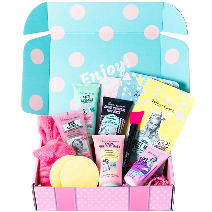 Gift Box for Women, Self Care Gifts for Women, Unique Gifts for Mom, Sister, Aunt, Grandma, Best Friends, Birthday Gifts for Women, Gift Basket, Spa Beauty Skincare Sets, Mother’s Day Gifts-FemmiqueWomen