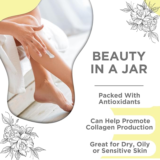 Skin Nation Super Firming Cream, Hydrating Body Lotion with Shea Butter, Glycolic Acid, Aloe Vera, Can Help Smooth Crepey Skin and Support Firmer Neck & Décolleté, 4 oz-FemmiqueWomen