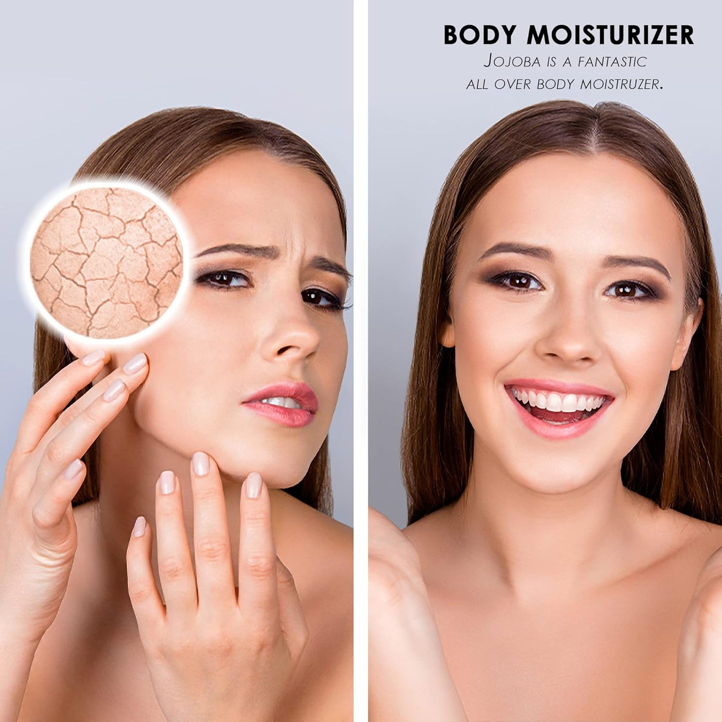 Soapeauty FRACTIONATED Coconut Oil Cold Pressed Refined | 100% Natural Available in Bulk | Carrier for Essential Oils, Face, Skin, Hair Moisturizer, Soap Making | 64 fl oz-FemmiqueWomen