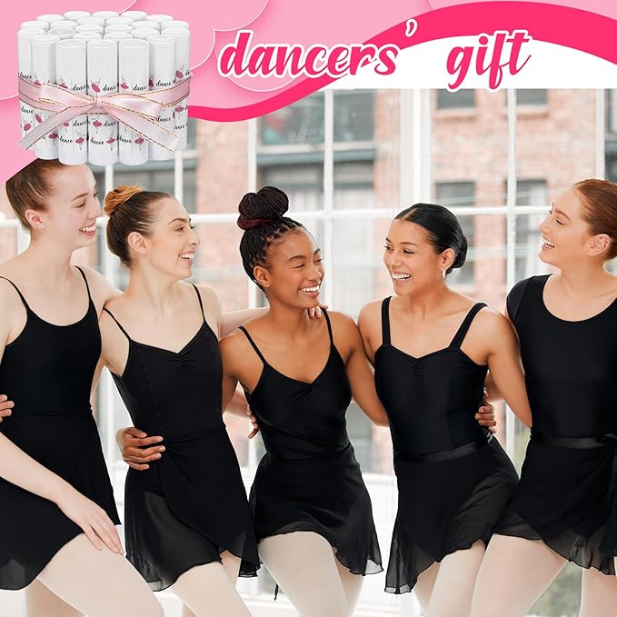 12 Pack Dance Theme Ballet Lip Balms Bulk Moisturizing Lip Balms Back To School Gift Ballet Gifts Lip Balm Christmas Thanksgiving Day Dance Party Thanks Gift for Dancer Girl Woman-FemmiqueWomen