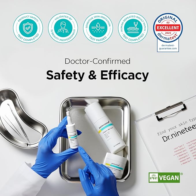 Dr.ninteen V.Peptox Jelly Tonerㅣ13 Peptides 25,000ppm + 10 Hyaluronic Acid(HA) + ExosomeㅣEssence Toner for Pore Tightening & CoolingㅣK-Skincare (5.07 fl.oz.)-FemmiqueWomen