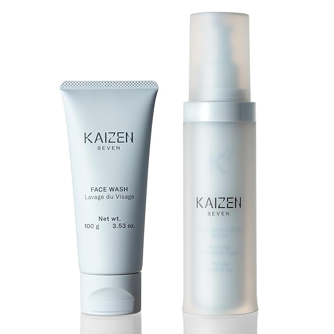 2-Step Set for Men | Made in Japan | Face Wash 100ML and Light Moisturizer 120ML-FemmiqueWomen