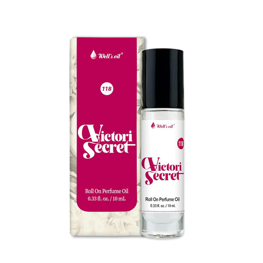 Well's Oil Roll-On Perfume Oil (Victori Secret) | Long-Lasting | Paraben-Free | 0.33 Fl Oz / 10 ml-FemmiqueWomen
