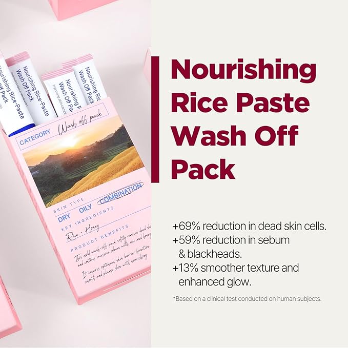 PONGDANG Nourishing Rice-Paste Wash-Off Mask | Gentle Exfoliation & Oil Control | Hydrating Care with Organic Rice Extract & Antioxidants | Helps Improve Skin Tone & Texture | Korean Skin Care-FemmiqueWomen