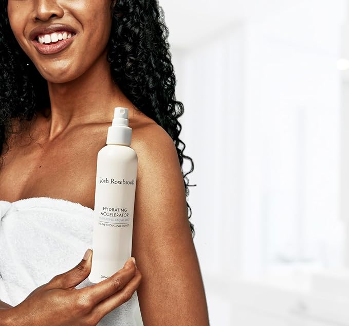 Josh Rosebrook Hydrating Accelerator - Refreshing & Lightweight Antioxidant Face Mist Hydrating Spray - Natural Facial Spray for All Skin Types (250 mL (8.5 fl oz))-FemmiqueWomen