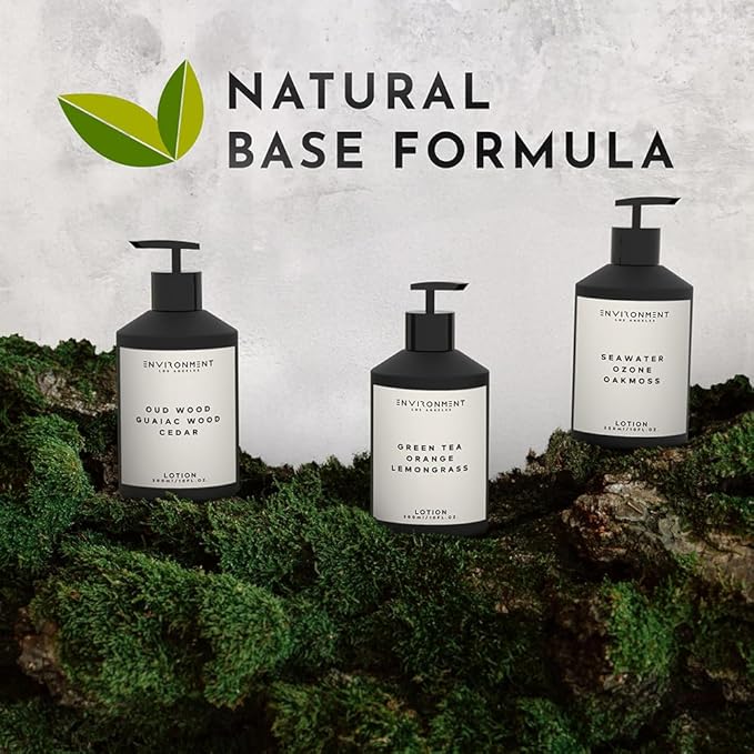 ENVIRONMENT Inspired by 5-Star Hotels DBCH Lotion, 300ml Luxury Scented Lotion (Green Tea | Orange | Lemongrass) Bathroom Luxury, Men & Women High-End Body Lotion, Hand Cream, Dry Skin Treatment-FemmiqueWomen