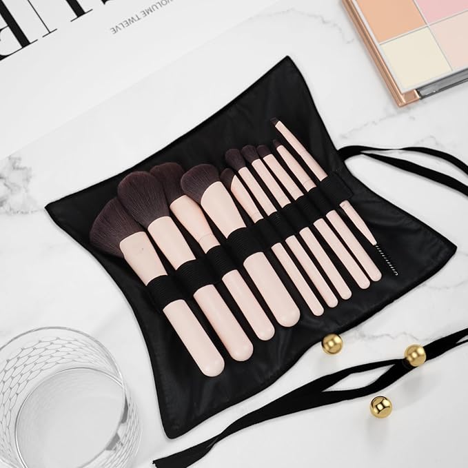 Makeup Brushes 10Pcs Professional Makeup Brush Set Foundation Contour Concealer Blush Highlight Powder Blending Eye Shadow Brush-FemmiqueWomen