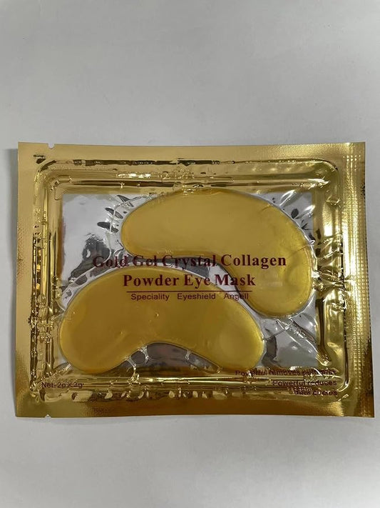 30 Pairs 24K Gold Eye Pads Under Eye Mask,Collagen Crystal Under Eye Patches Moisturizing Eye Gel Pads,Under Eye Masks for Wrinkles,Puffy Eyes & Dark Circles,Eye Patch for Beauty Eye Care-FemmiqueWomen
