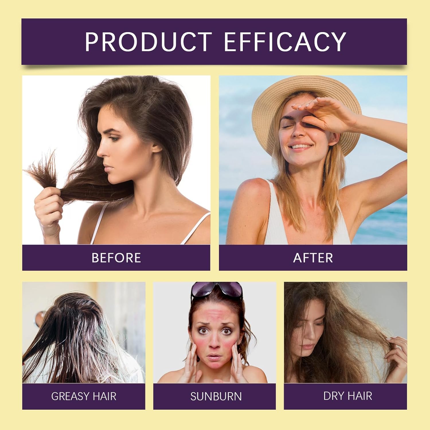 2PCS Ultimate Hair & Scalp Sunscreen Spray SPF 30, UV Protection for Scalp and Hair, Lightweight Breathable, Beach & Pool Essentials, for All Hair Colors and Types-FemmiqueWomen