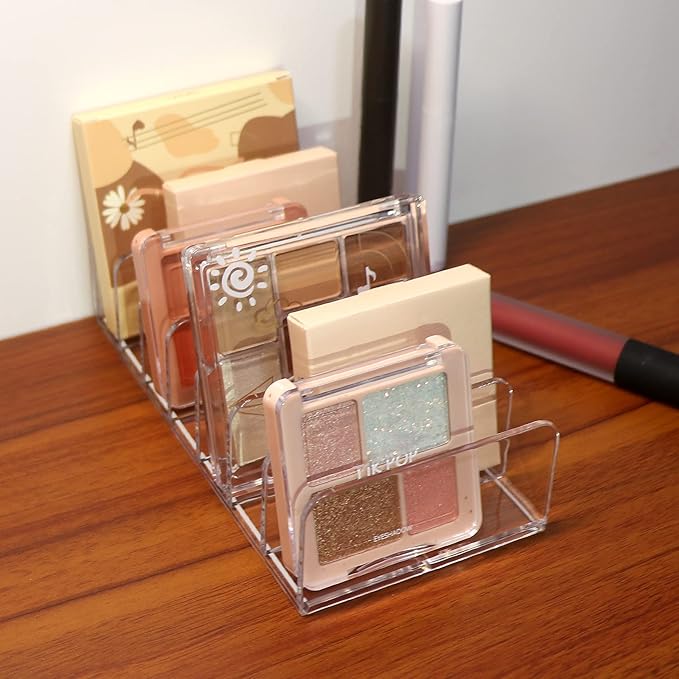 Makeup Organizer, Compact Makeup Palette Organize, for Bathroom Countertops, Vanities, Cabinets, Sleek Modern Cosmetics Storage Solution for - Eyeshadow Palettes, Contour Kits, Blush-FemmiqueWomen