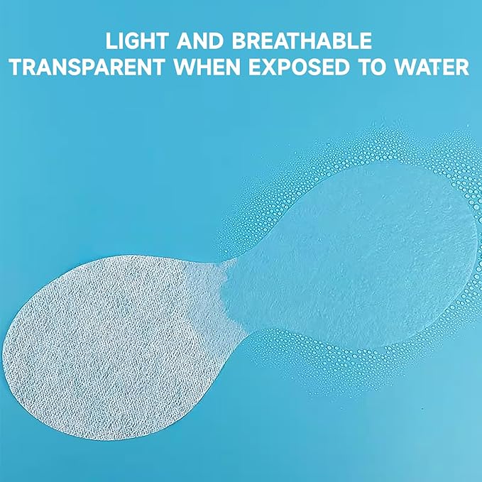 100 Sheets Disposable Eye Mask Paper,Non Woven Eye Care Cotton,Eye Pads for Facials,Patches Paper Eye Covers,DIY Clear Eye Mask Paper Beauty Sheets for Makeup Skincare Spa Wrap Moisture Retention-FemmiqueWomen