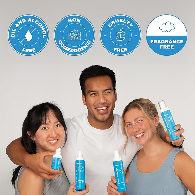 Hypochlorous Acid Spray – Eyelid Cleanser, HOCl Face & Skin Mist for Acne, Eczema & Irritation – Multi-Purpose Skin Repair – Post-Workout, Scalp & Sensitive Skin, Travel Size - 2 oz-FemmiqueWomen