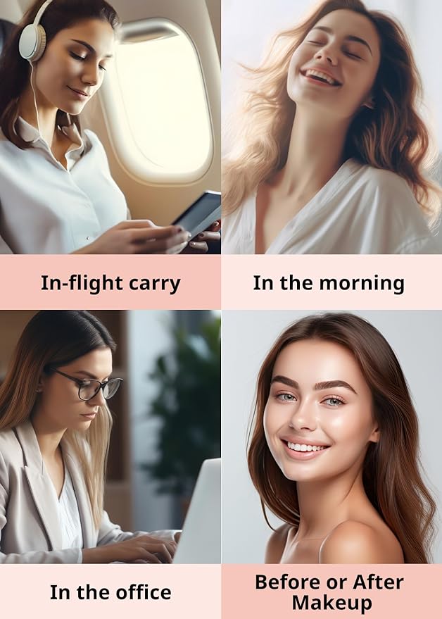 MISSHA Glow Skin Balm To Go Mist, 4-in-1 Hydrating, Refreshing, Makeup-Enhancing, Portable Dewy Glow Spray-FemmiqueWomen